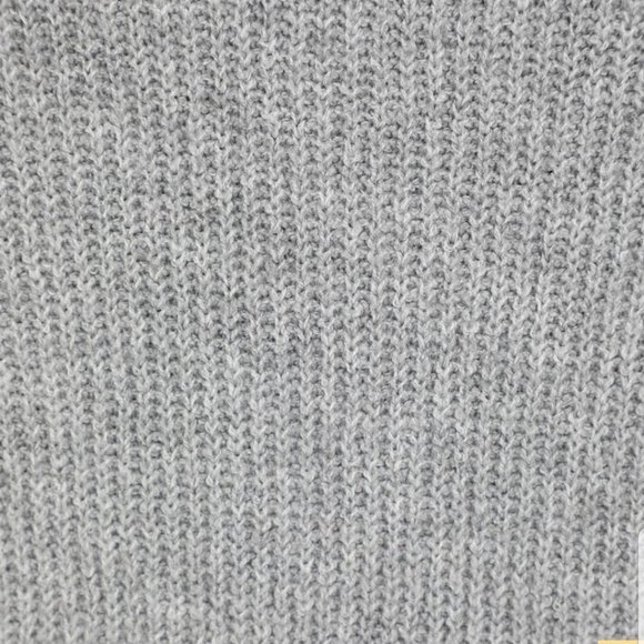 NWT Lulus Snuggled Up Light Grey Knit Turtleneck Midi Sweater Dress, XS - Picture 4 of 16